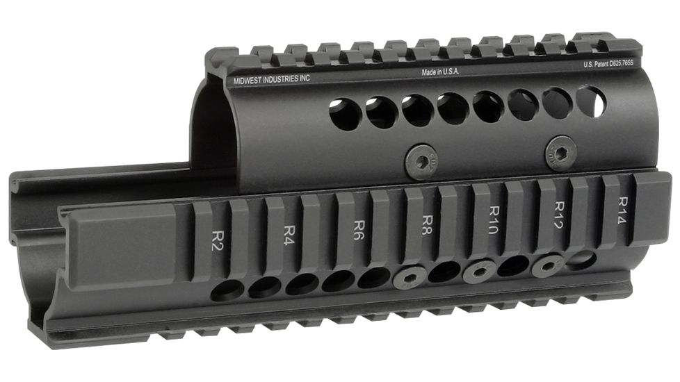 Midwest Industries Hand Guard for the Saiga AK-47, Black, MI-AK-S