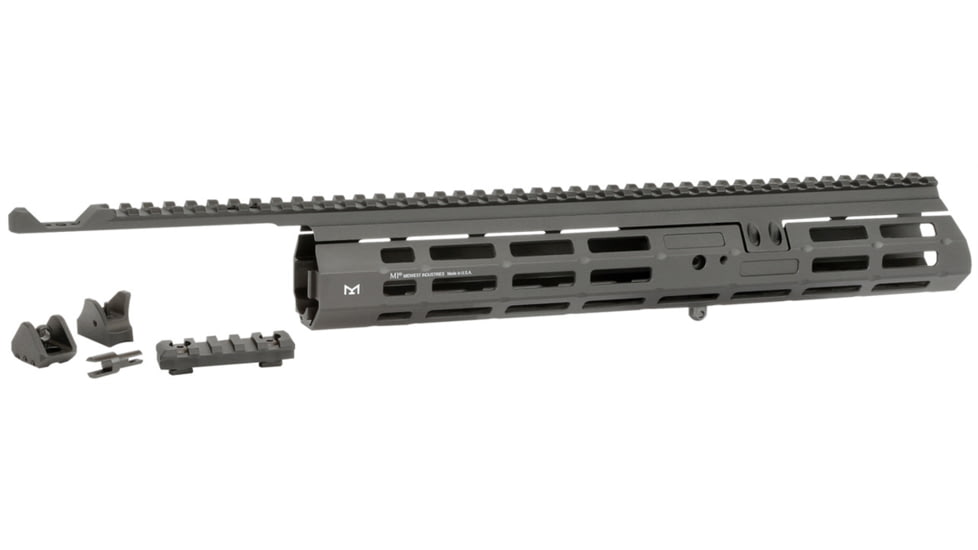 Midwest Industries Henry 357 Handguard Sight System, M-Lok, Black, MI-H357XRS