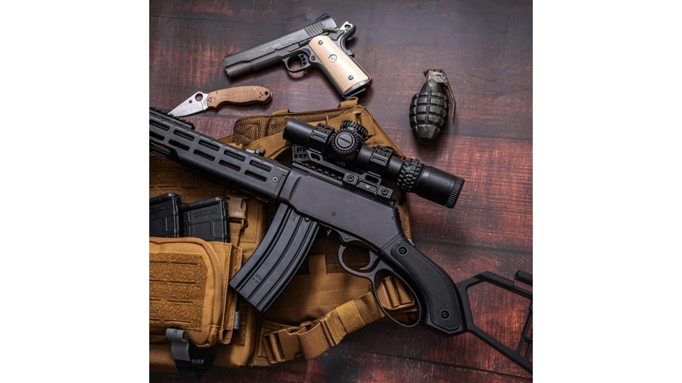 Midwest Industries Henry Supreme Lever Rifle Stock, Black, MI-LS-HSP