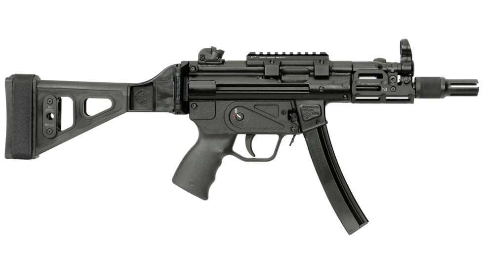 Midwest Industries HK MP5 Optic Picatinny Top Rail, Hard Coat Anodized, Black, MI-MP5-OR