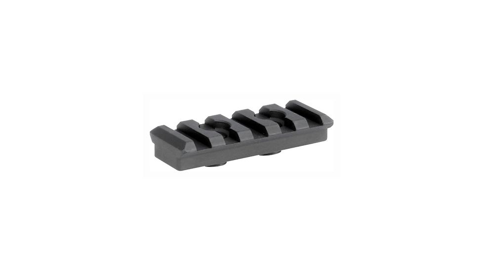 Midwest Industries 1913 Mil Spec MI KeyMod Rails, 3.75in, 6061 Aluminum, Hard Coat Anodized, Black, MI-SSK-R375