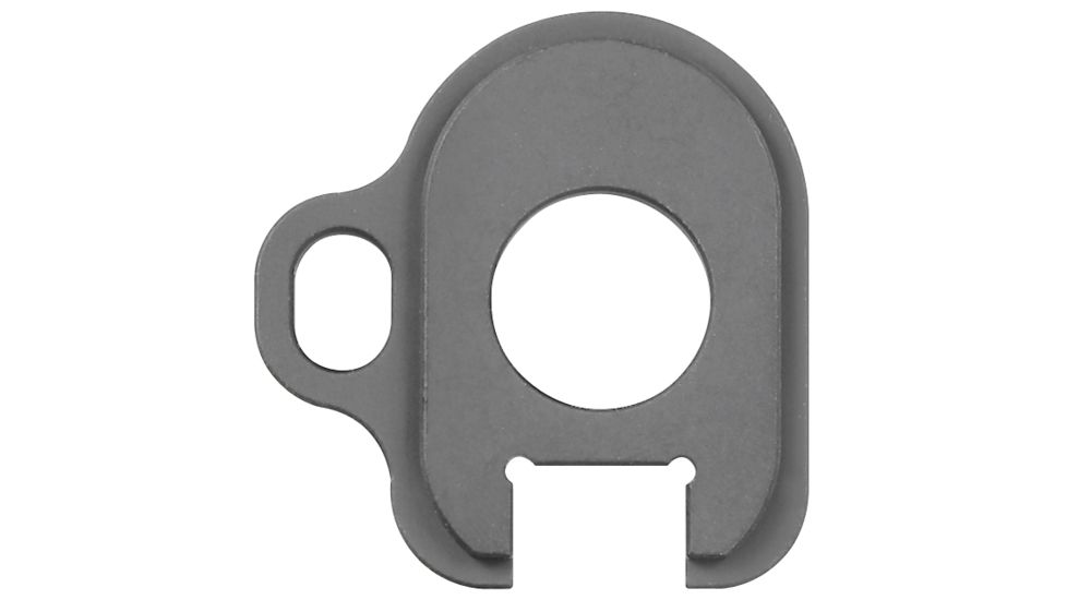 Midwest Industries Left Hand Loop End Plate Adaptor REM .870, Black, MCT870 - 1L