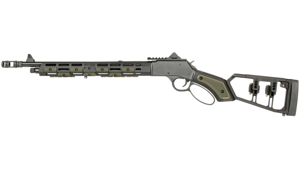 Midwest Industries Lever G10 Large Pistol Grip Stock, OD Black, Lever Stot