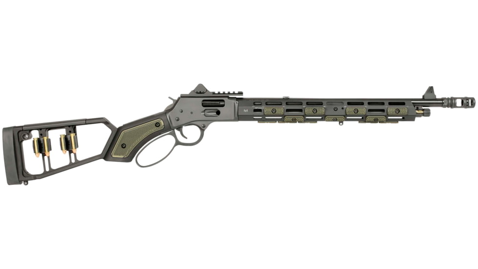 Midwest Industries Lever G10 Large Pistol Grip Stock, OD Black, Lever Stot