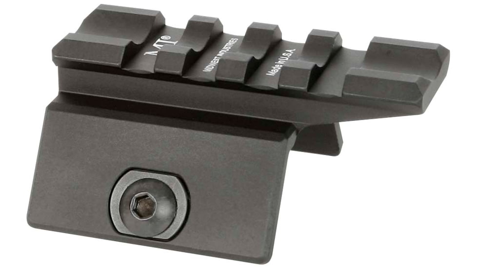 Midwest Industries Lever Modular Top Rail, Black, MI-LMTR