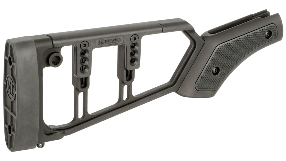 Midwest Industries Lever Stock Henry Pistol Grip, Black, MI-LS-HPG