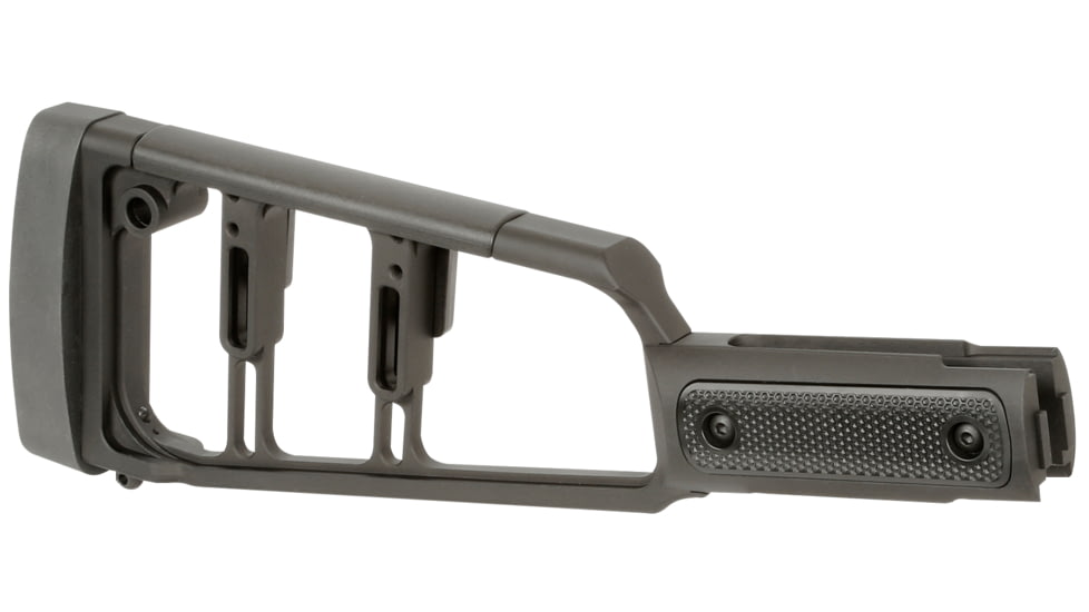 Midwest Industries Lever Stock Henry Straight, Black, MI-LS-HS