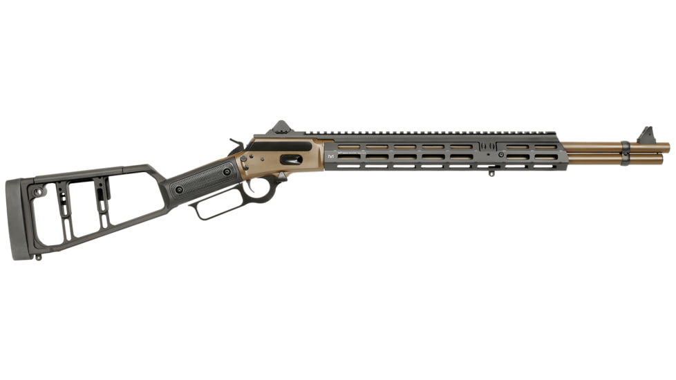 Midwest Industries Lever Stock Marlin Straight, Black, MI-LS-MS