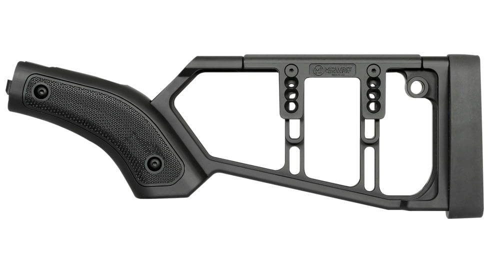 Midwest Industries Lever Stock Rossi Pistol Grip, Black, MI-LS-RPG