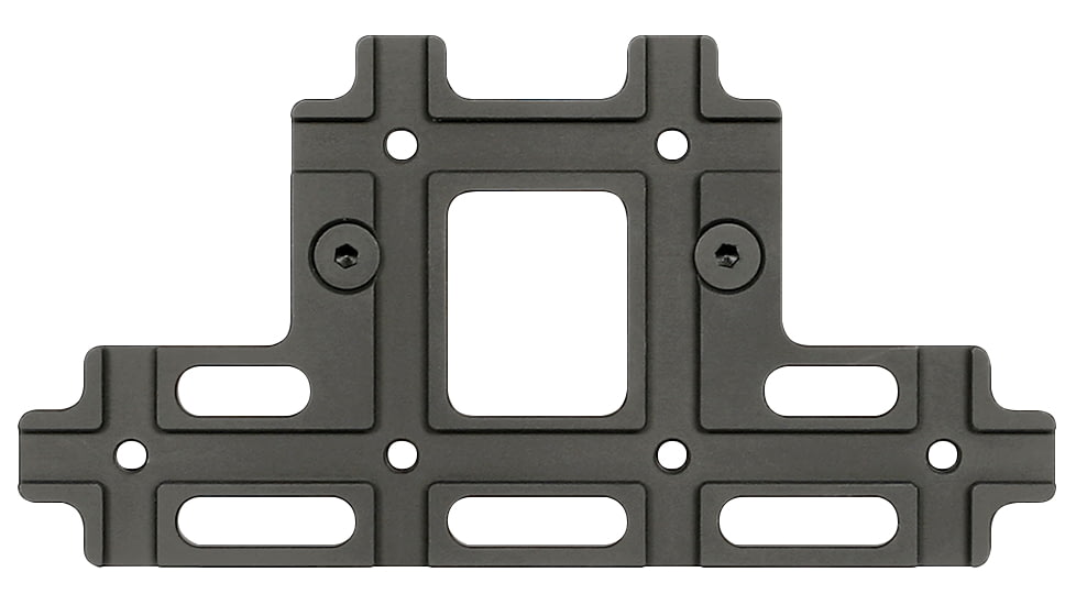Midwest Industries Lever Stock Shell Holder Plate With 6 Shell Holders, Black, MI-LS-SHP-BUNDLE