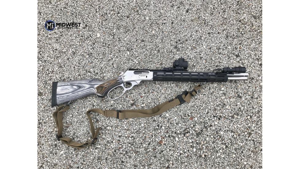 Midwest Industries Marlin 1895 Handguard, M-LOK Compatible, Black, Medium, MI-MARMR, EDEMO2