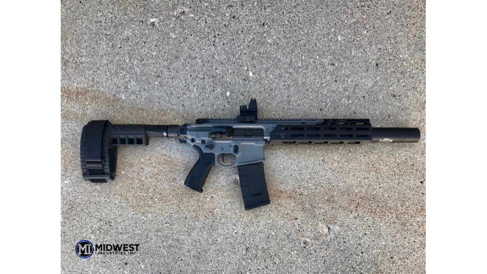 Midwest Industries Mcx Virtus Suppressor Compatible Handguard M-lok - MI-MCXVSP10