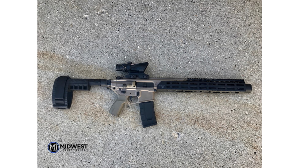 Midwest Industries Mcx Virtus Suppressor Compatible Handguard M-lok - MI-MCXVSP1525