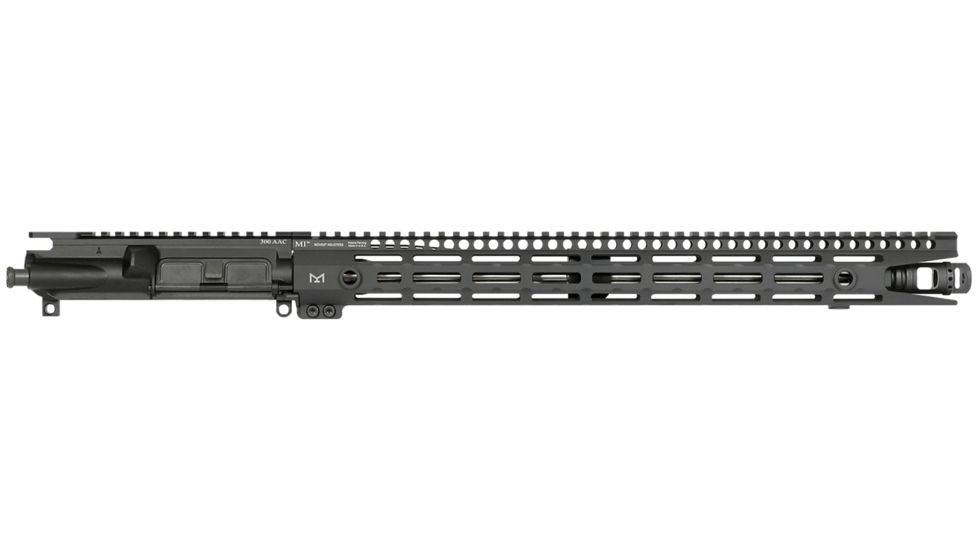 Midwest Industries MI 300 AAC, 16-in Carbine Upper Receiver Group, MI-G3M17XR M-LOK Compatible Handguard,Criterion Stainless Steel Barrel, Black, MI-300BLK17XR