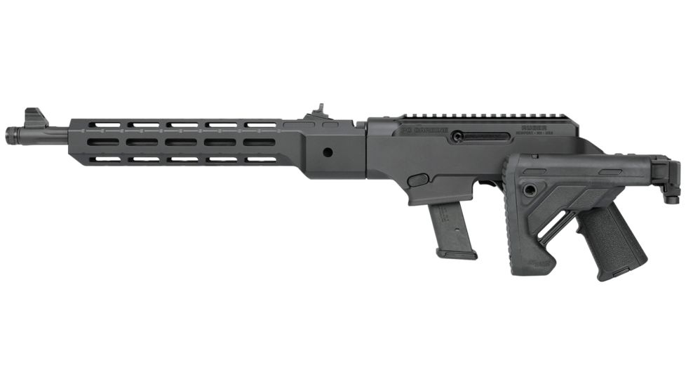 Midwest Industries MI Chassis Compatible with Ruger PC Carbine, Railed for Side Folder, MI-RPCCSF