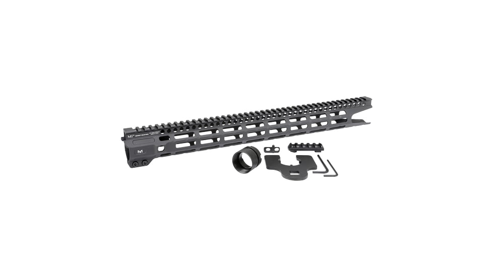 Midwest Industries Mi Handguard Crm M-lok 17.5'' Combat Rail Fits Ar-15