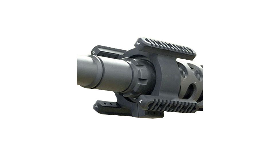 Midwest Industries MI M2 Modular Rail System, Black, MI-M2LM