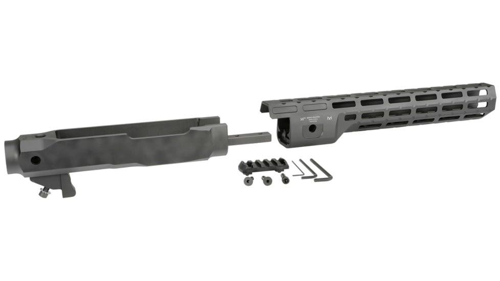 Midwest Industries MI Rifle Chassis Compatible with Ruger, Fixed 10/22, 13in, Black, MI-1022-FC13