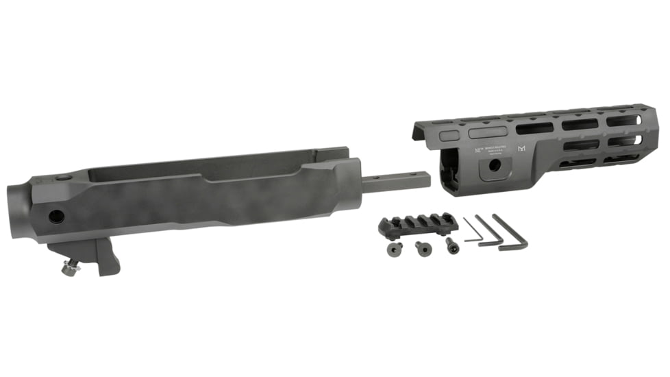 Midwest Industries MI Rifle Chassis Compatible with Ruger, Fixed 10/22, 8in, Black, MI-1022-FC8