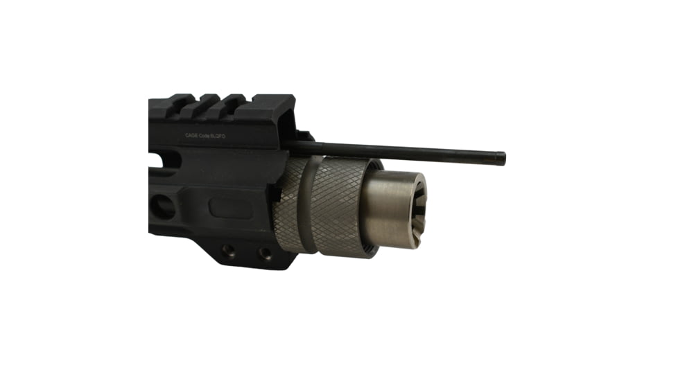 Midwest Industries MI Ultra Lightweight Titanium One Piece Free Float Handguard, M-LOK compatible, Black, 10.5in, MI-ULW10.5