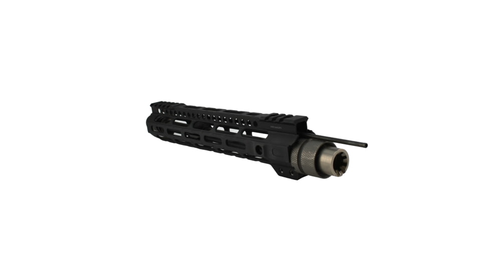 Midwest Industries MI Ultra Lightweight Titanium One Piece Free Float Handguard, M-LOK compatible, Black, 10.5in, MI-ULW10.5