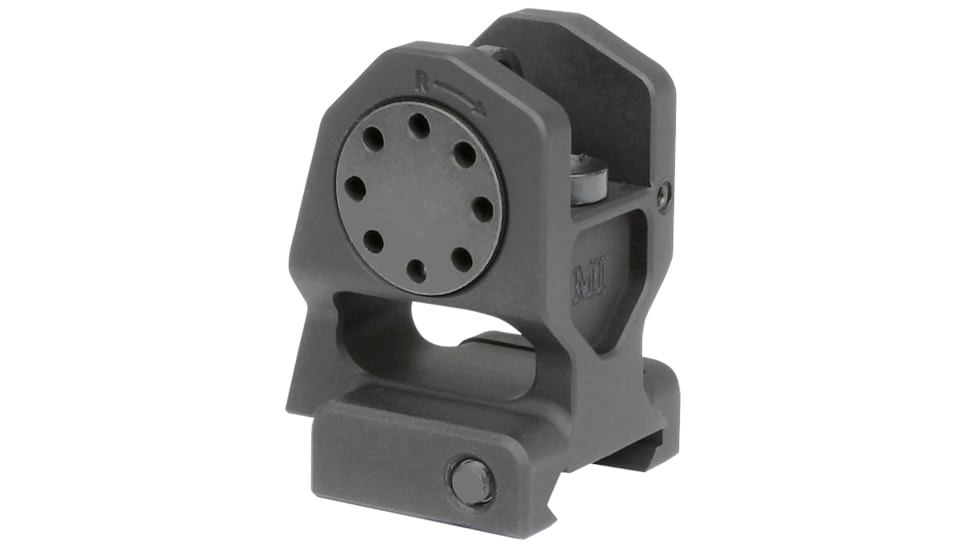 Midwest Industries MICBUS Top Mounted Fixed Rear Sight, Black, MICBUIS