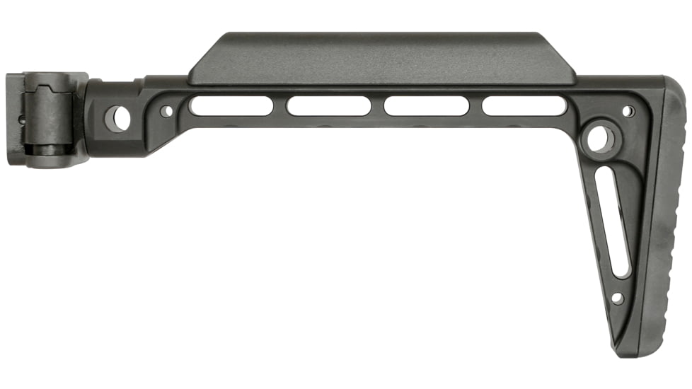 Midwest Industries Minimalistic Side Folding Stock, Black, MI-MIN-SF