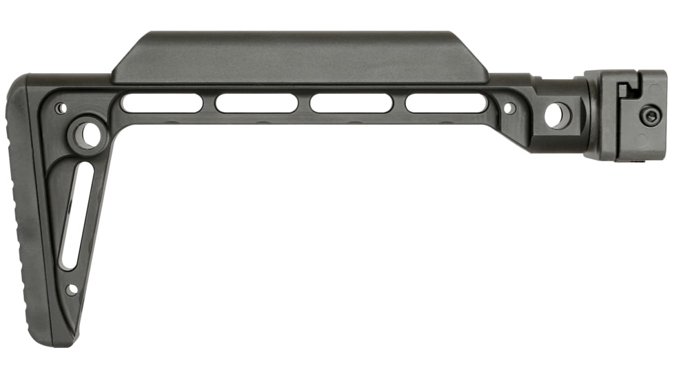 Midwest Industries Minimalistic Side Folding Stock, Black, MI-MIN-SF