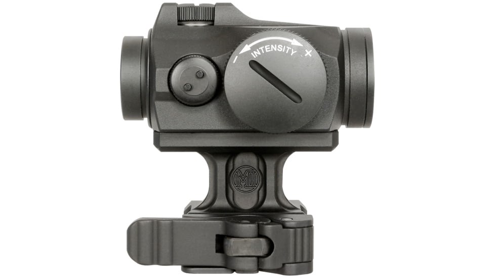 Midwest Industries MK2 QD T2 Aimpoint Mount - 1/3 Cowitness, Black, MI-MK2-QDT21/3