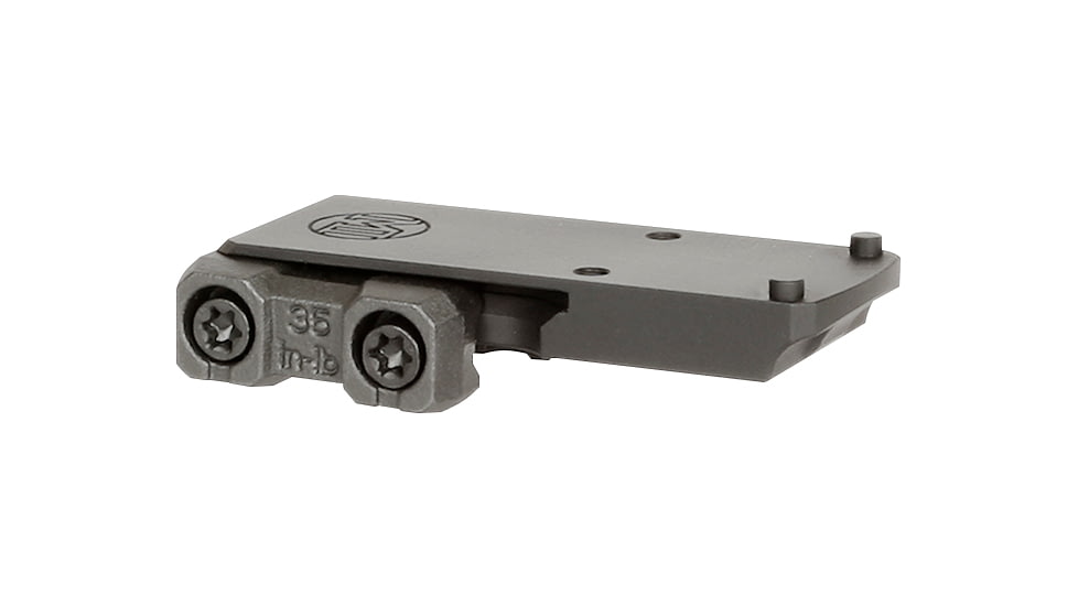 Midwest Industries MK2 RMR Rifle Rail Mount, Black, Low, MI-MK2-RMRL