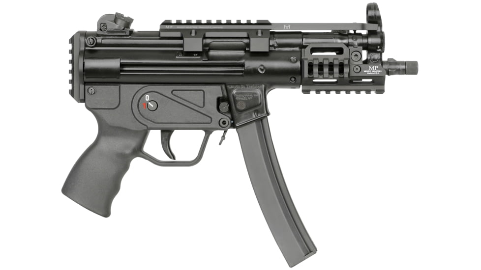 Midwest Industries MP5K Tri-Rail Handguard, Black, MI-MP5K-TRIRAIL