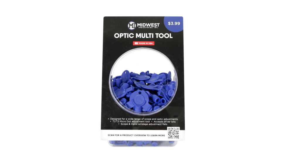 Midwest Industries Optic Multi Tool, Blue, 150 Piece Display, MI-OMT-DISPLAY