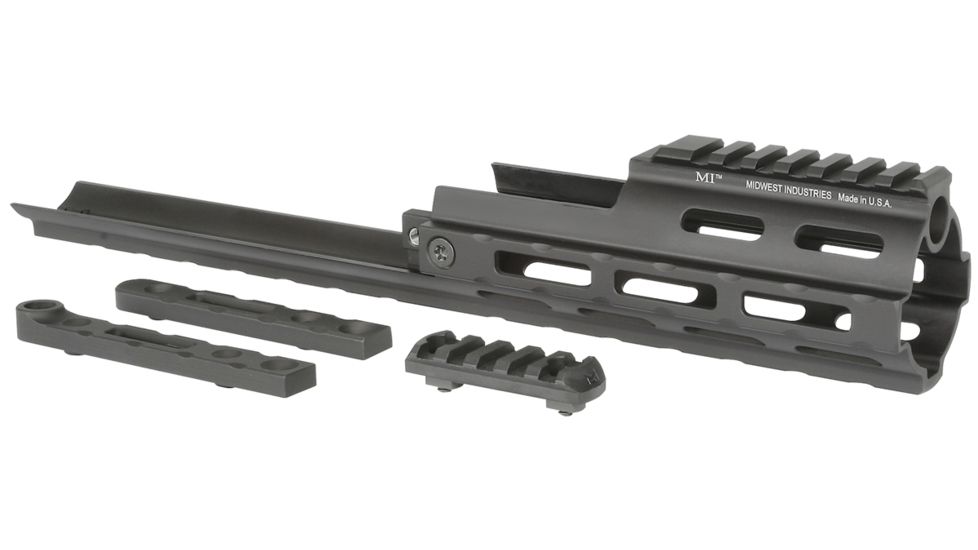 Midwest Industries SCAR SOCOM Extended M-Lok Compatible, Black, MI-S1617SXM