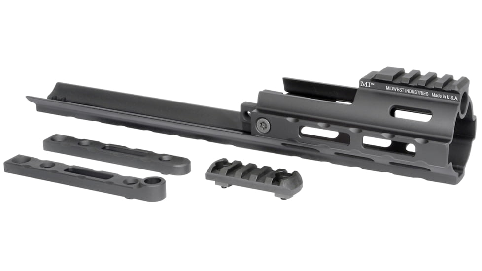 Midwest Industries SCAR SOCOM Handguard M-Lok Compatible, Black, MI-S1617SM
