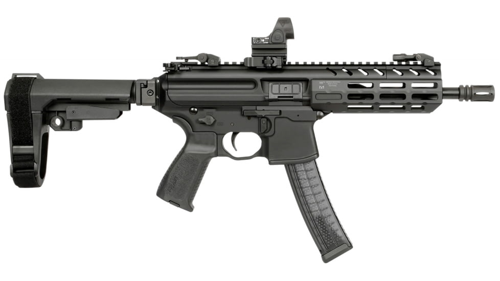 Midwest Industries Side Folder With MI Stock Tube, Black, MI-STAP-SF