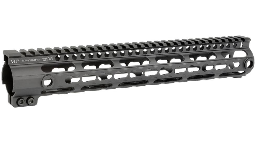 Midwest Industries SS Series KeyMod Handguard 12in, Black, MI-SSK12G3
