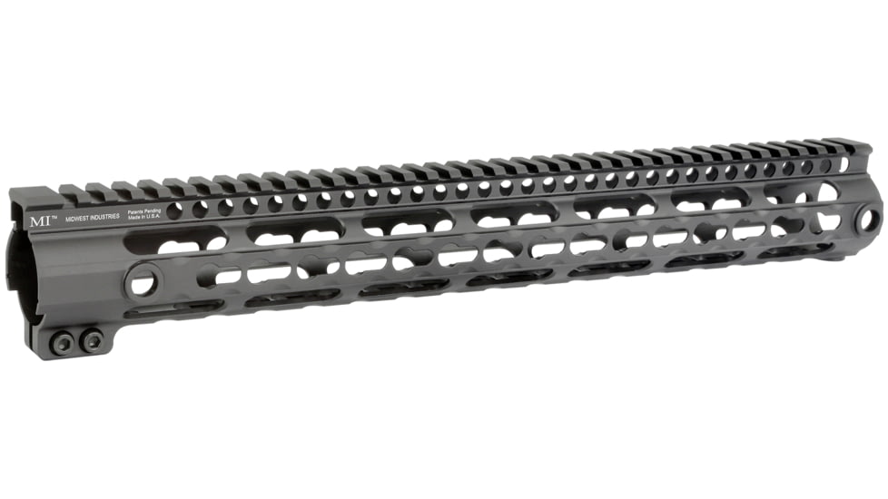 Midwest Industries SS Series KeyMod Handguard 15in, Black, MI-SSK15G3