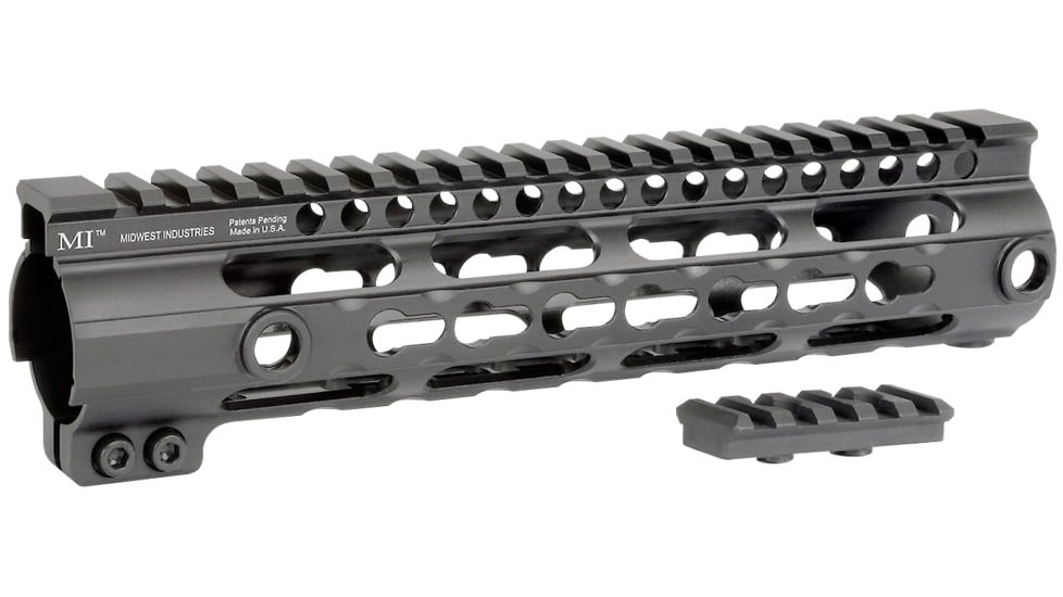Midwest Industries SS Series KeyMod Handguard 9in, Black, MI-SSK9G3