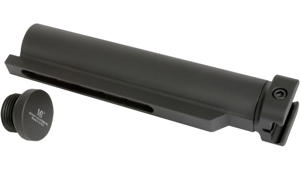 Midwest Industries Stock Tube Adaptor, 6.75 in, Picatinny, Anodized, Black, MI-STAP