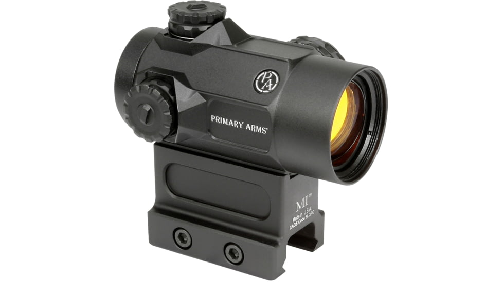 Midwest Industries T1/T2 Red Dot Optic Mount, Lower 1/3, Black, MI-T1-1/3, EDEMO1