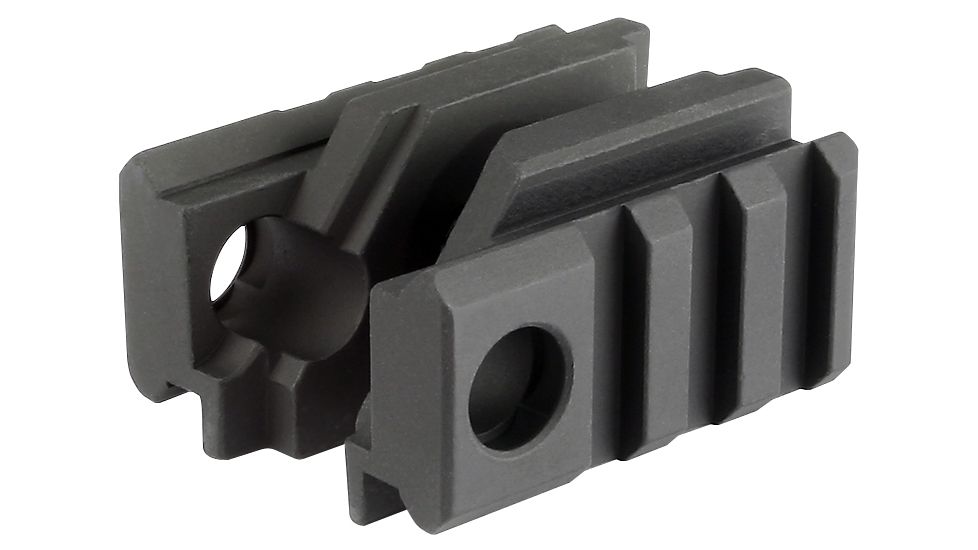 Midwest Industries Tactical Light Mounts With Two Mil-Spec Picatinny Rails With Two Anti-Rotation Sling Swivel Sockets Black MCTAR-01G2