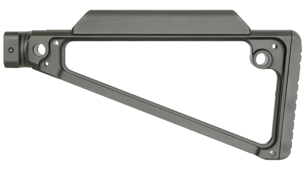 Midwest Industries Triangle Fixed Stock, Black, MI-TRI-F