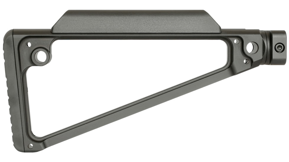 Midwest Industries Triangle Fixed Stock, Black, MI-TRI-F