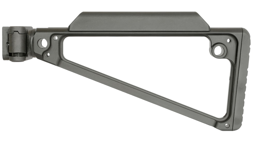 Midwest Industries Triangle Side Folding Stock, Black, MI-TRI-SF