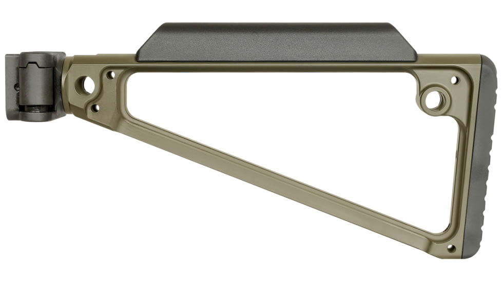 Midwest Industries Triangle Side Folding Stock, ODG, MI-TRI-SF-ODG