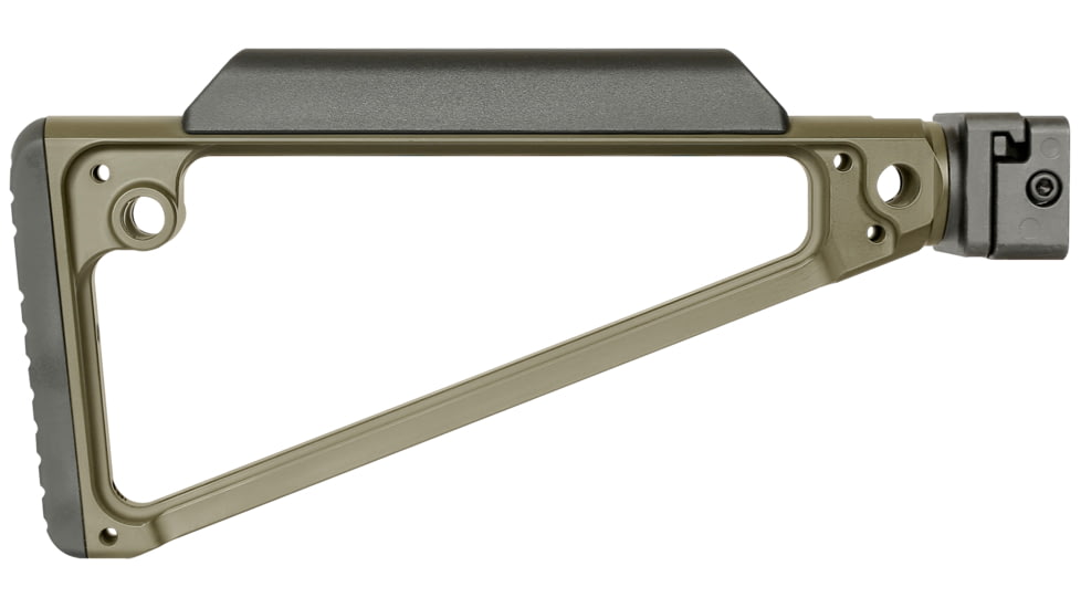Midwest Industries Triangle Side Folding Stock, ODG, MI-TRI-SF-ODG