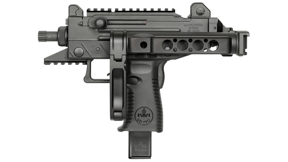 Midwest Industries Uzi Pro Stock Adaptor, Black, MI-UPSA