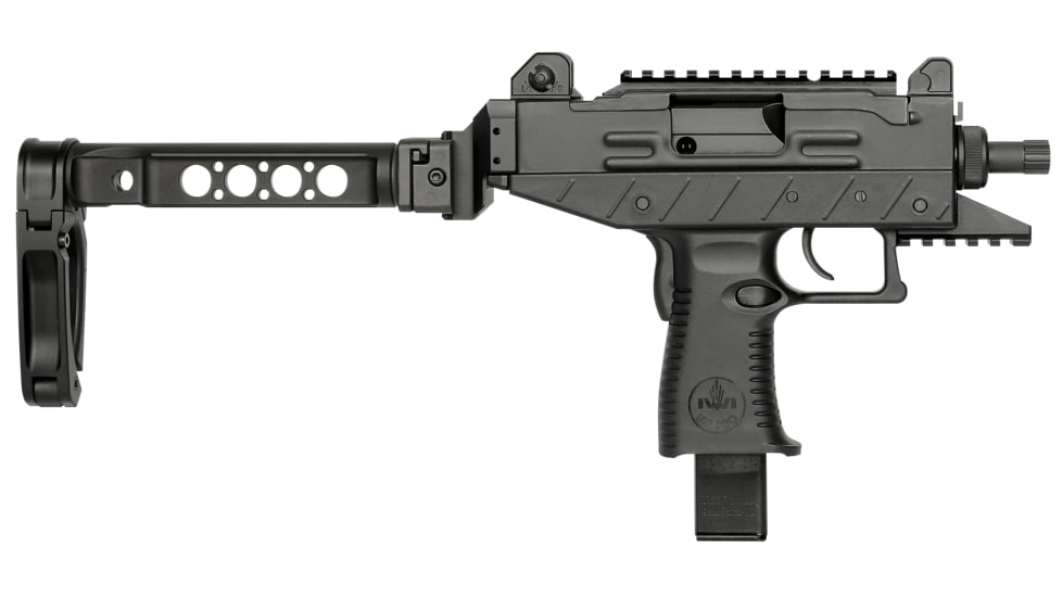 Midwest Industries Uzi Pro Stock Adaptor, Black, MI-UPSA