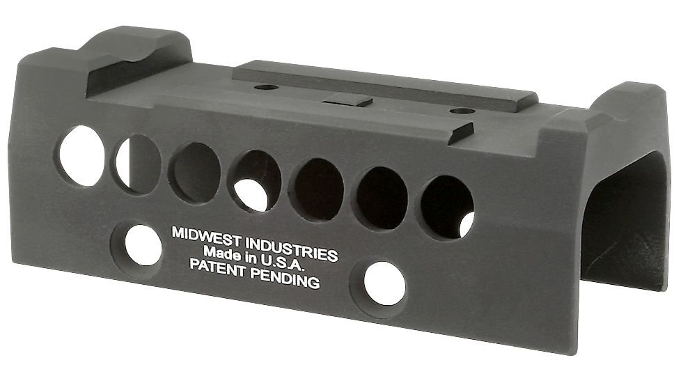 Midwest Industries Vortex Sparc Primary Arms Top Cover for AK 47 / 74, Black, MI-AK-T1/VS, EDEMO1