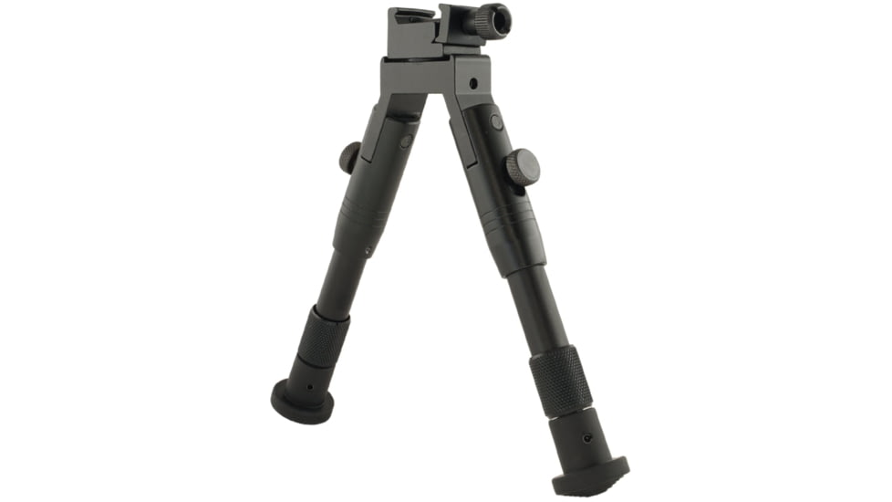 MIGHTY TACTICAL BP-01 Bipod, 6.2-6.7in Height Range, Picatinny/Weaver Mount, Black, MT-BP-01
